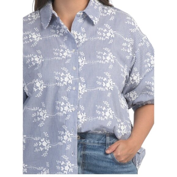 ENDLESS ROSE Plus Volume Sleeve Blouse - Picture 3 of 3